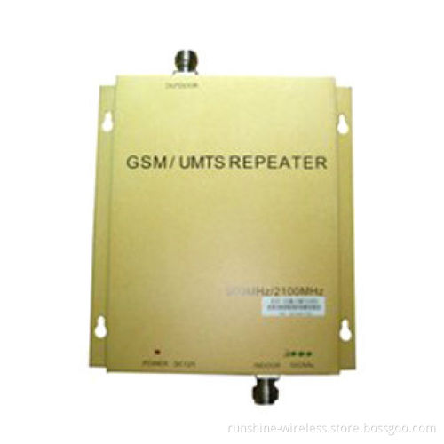 GSM 3G WCDMA 900/1900/2100MHz Cellphone Repeater Amplifier with 2000m<sup>2</sup> Coverage Area
